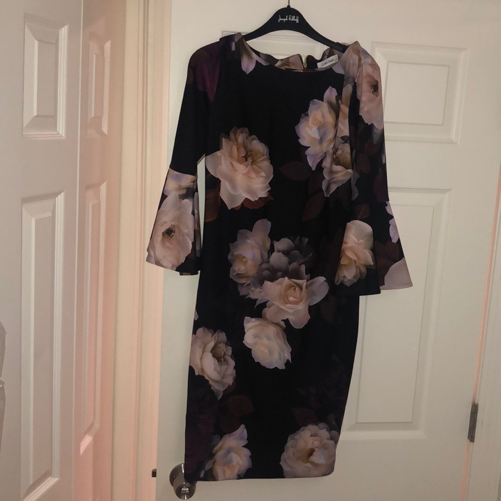 Floral Calvin Klein dress
